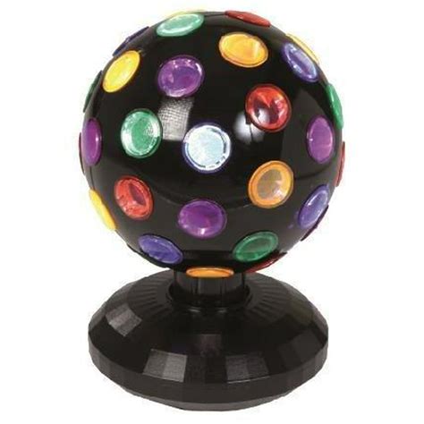 Radiant spinning magical ball lamp